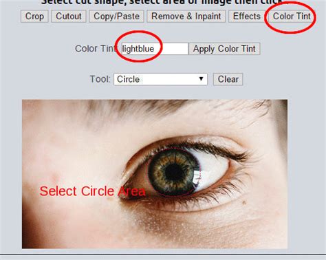 or, open URL. . Lunapic change color